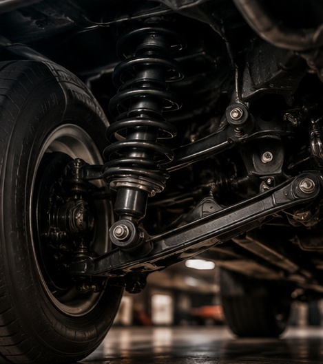 Fahrwerk Detail